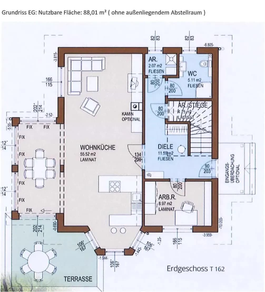 7-Zimmer-Haus kaufen in Mödling – 162 m², € 120.000 – Bild 9 von 9