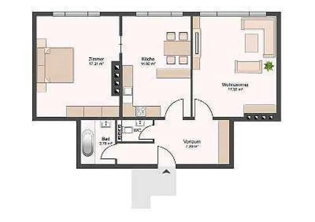 Immobilie kaufen in Graz – 60 m², € 149.000 – Bild 6 von 6