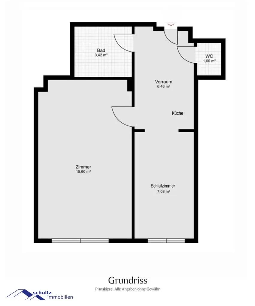 2-Zimmer-Wohnung mieten in Baden – 35 m², € 699 – Bild 27 von 27