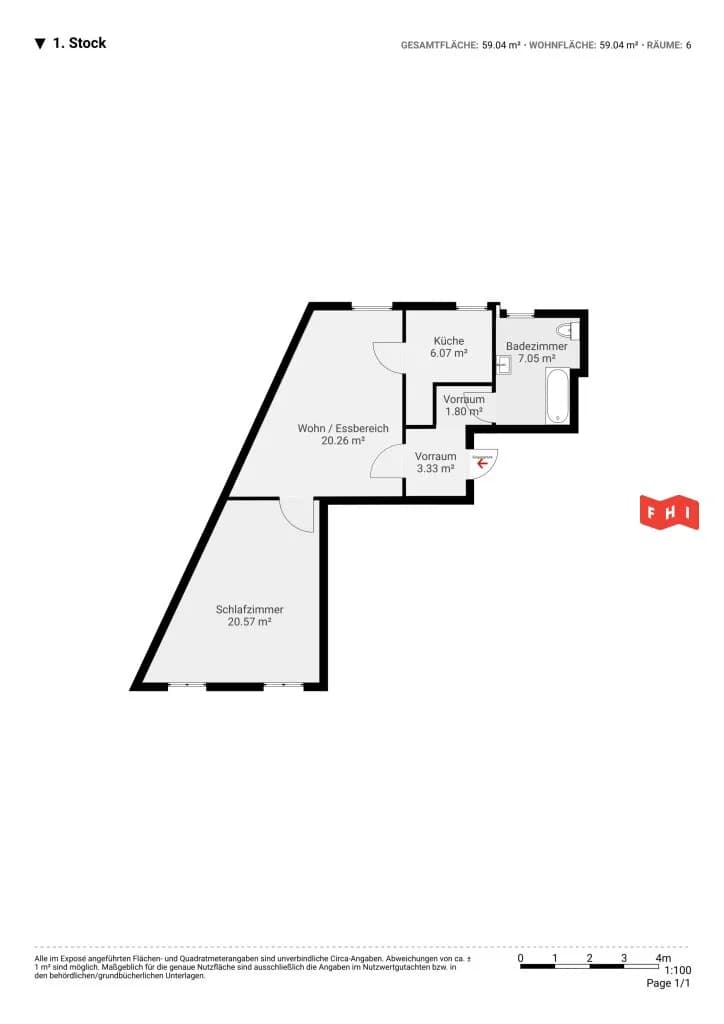 Wohnung kaufen in Linz – 58,4 m², € 239.000 – Bild 9 von 9