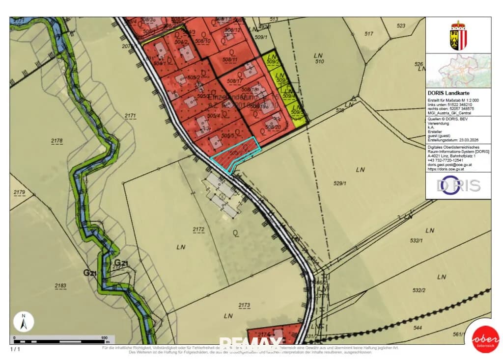 Grundstück kaufen in Eferding – 923 m², € 159.000 – Bild 4 von 4