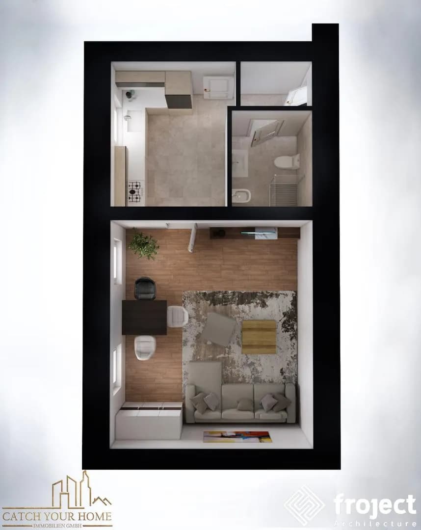 1-Zimmer-Wohnung kaufen in Leoben – 38,36 m², € 98.000 – Bild 3 von 16