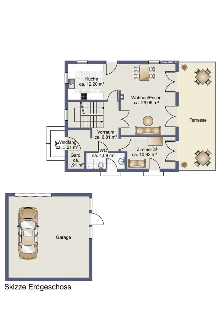 5-Zimmer-Haus kaufen in Baden – 130,7 m², € 850.000 – Bild 15 von 17