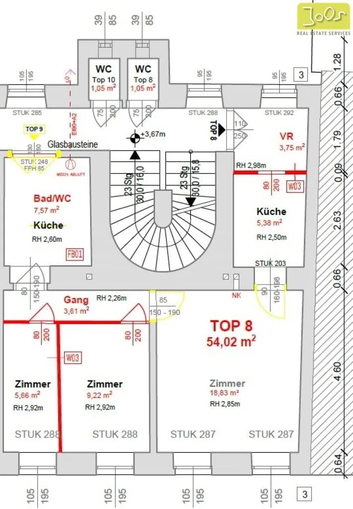 2-Zimmer-Wohnung kaufen in Wien – 54,02 m², € 195.000 – Bild 15 von 15