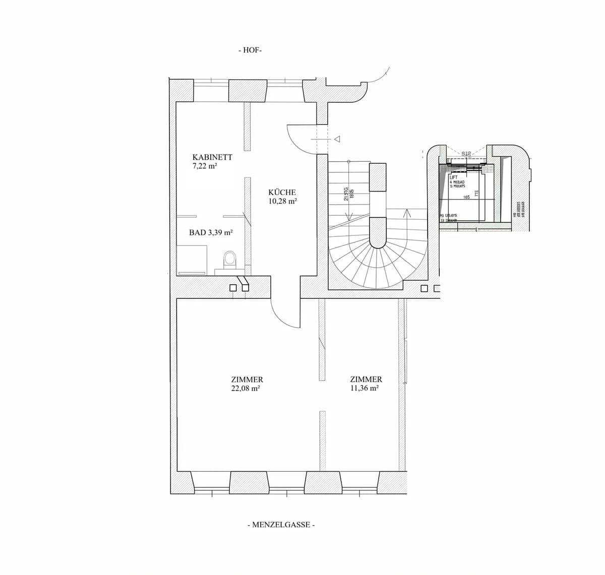 3-Zimmer-Wohnung kaufen in Wien – 54 m², € 249.000 – Bild 22 von 22