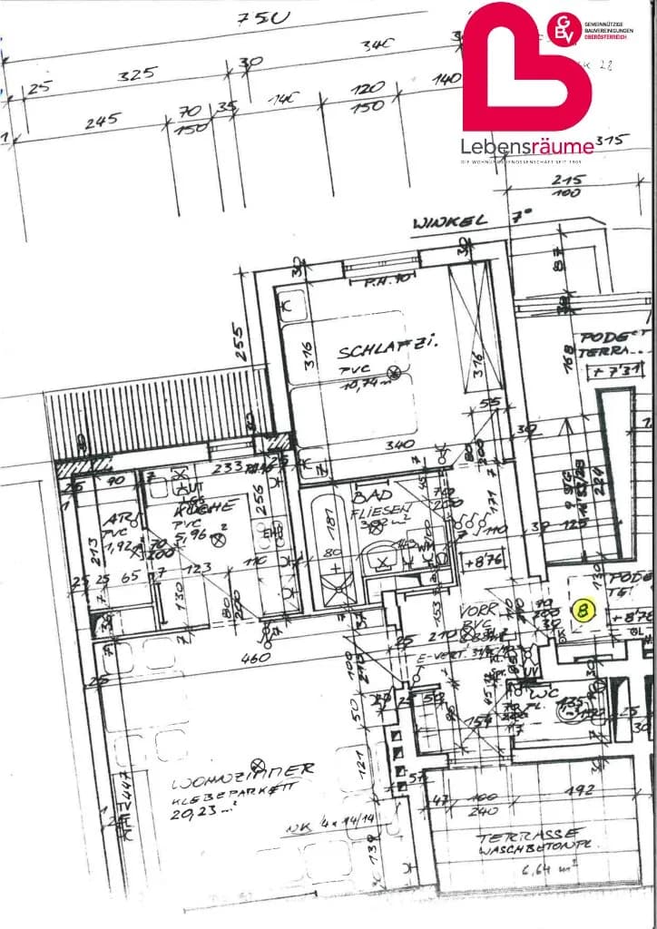 2-Zimmer-Wohnung mieten in Linz Land – 56,67 m², € 574 – Bild 6 von 6