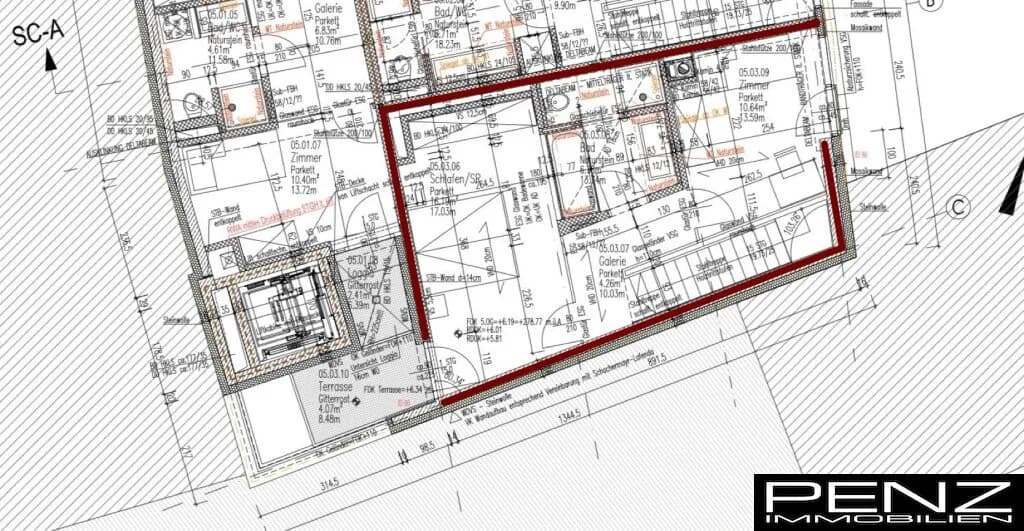 3-Zimmer-Wohnung mieten in Linz – 82 m², € 2.495 – Bild 17 von 18