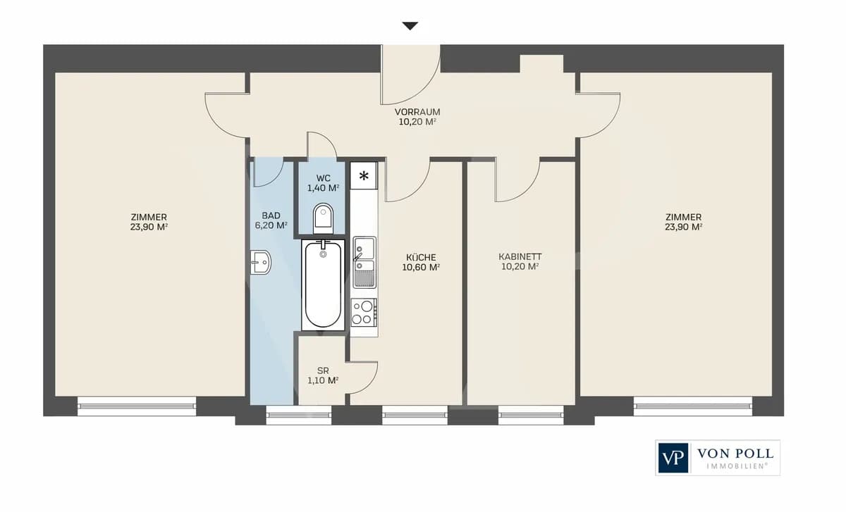 3-Zimmer-Wohnung kaufen in Wien – 87,5 m², € 1.080.000 – Bild 15 von 16