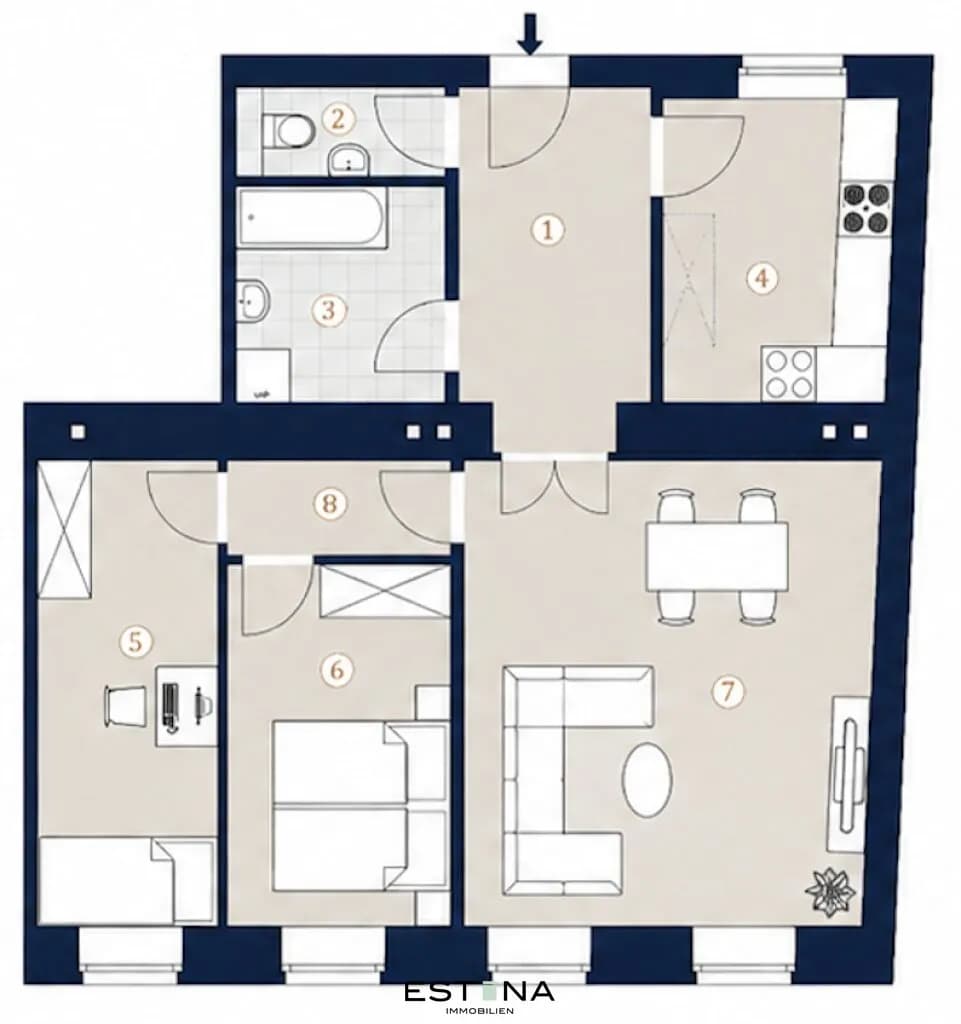 4-Zimmer-Wohnung kaufen in Wien – 71,03 m², € 579.000 – Bild 11 von 11