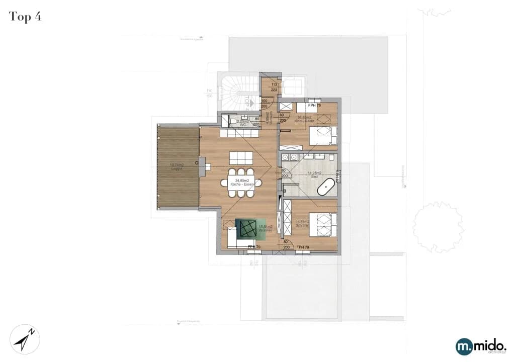 3-Zimmer-Wohnung kaufen in Gmunden – 104,88 m², € 793.000 – Bild 14 von 16