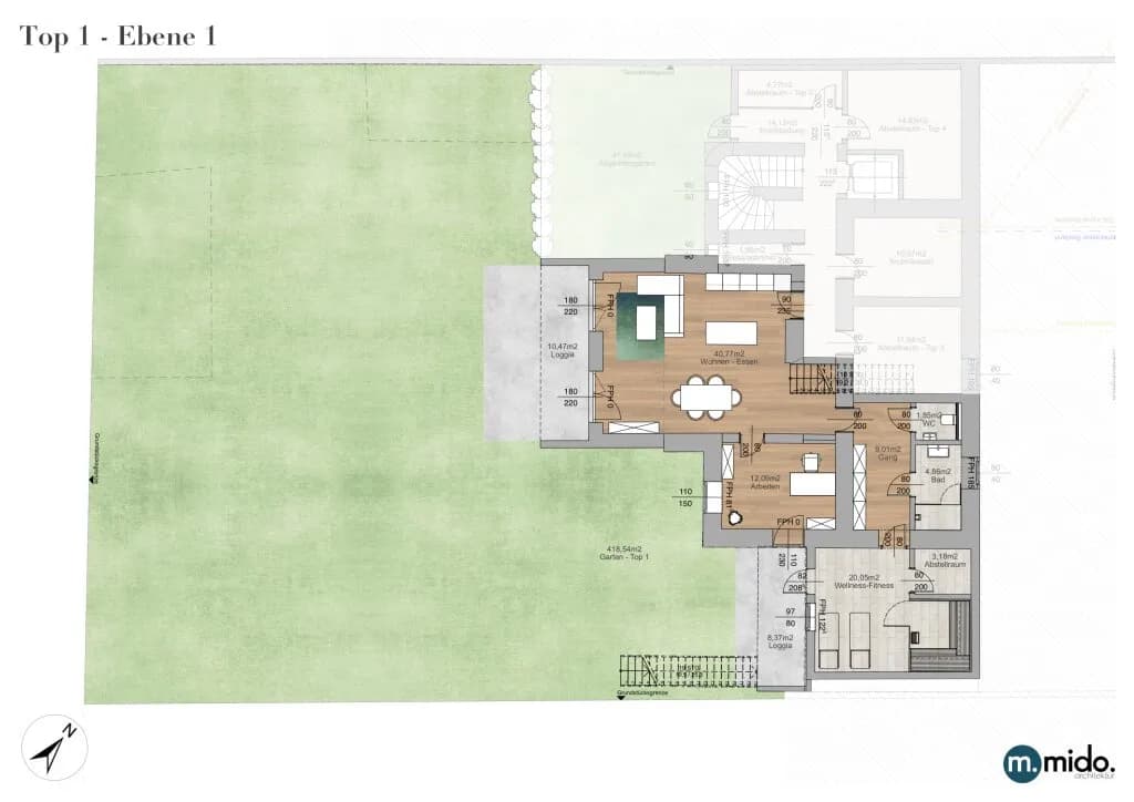 3-Zimmer-Wohnung kaufen in Gmunden – 140 m², € 894.000 – Bild 23 von 26