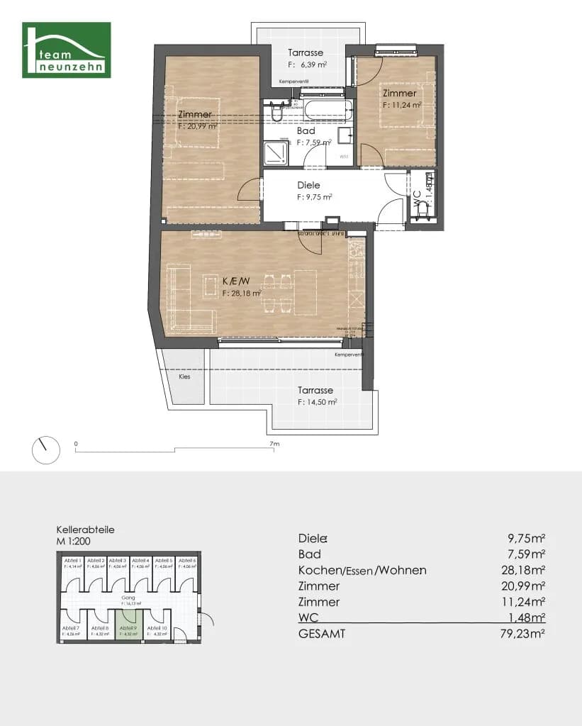 3-Zimmer-Wohnung kaufen in Wien – 77,3 m², € 599.900 – Bild 41 von 41
