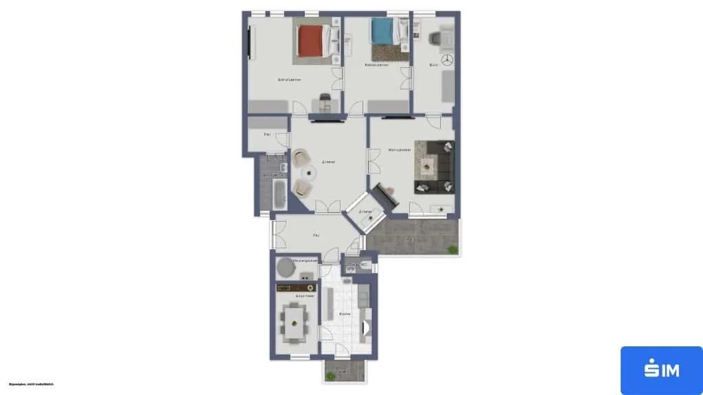 6-Zimmer-Wohnung kaufen in Graz – 162 m², € 395.000 – Bild 10 von 10