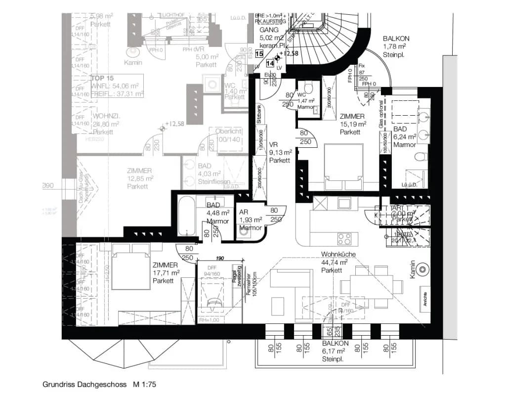 3-Zimmer-Wohnung kaufen in Wien – 108 m², € 987.000 – Bild 25 von 26