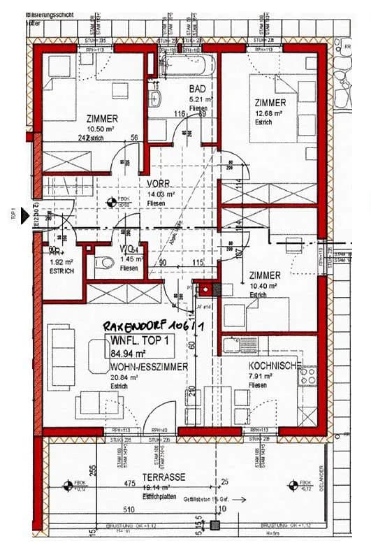 Wohnung mieten in Melk – 84,94 m², € 663 – Bild 5 von 5