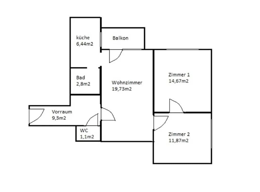 3-Zimmer-Wohnung kaufen in Graz – 66 m², € 149.000 – Bild 10 von 10
