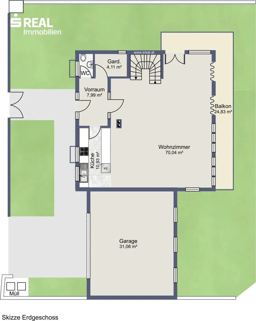 3-Zimmer-Haus kaufen in Baden – 225 m², € 1.450.000 – Bild 17 von 19