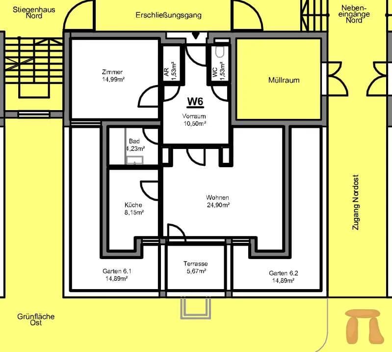 2-Zimmer-Wohnung kaufen in Innsbruck – 66 m², € 320.000 – Bild 2 von 18
