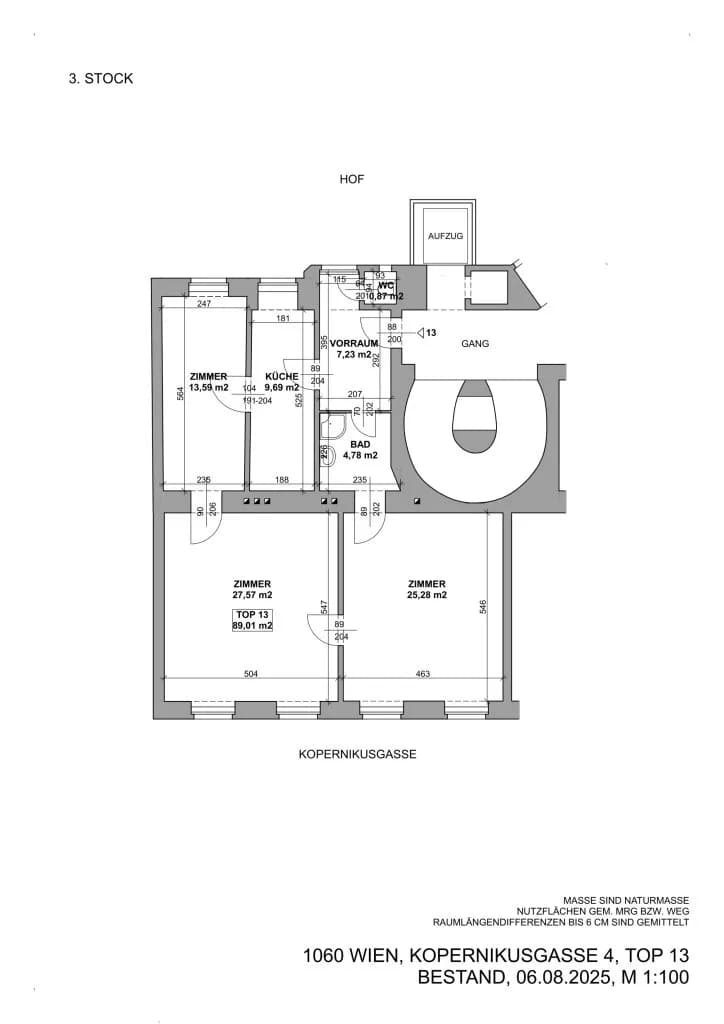 3-Zimmer-Wohnung mieten in Wien – 89,01 m², € 1.655 – Bild 11 von 11