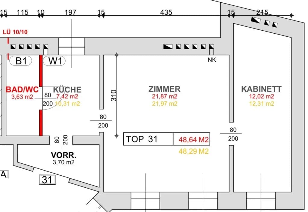 2-Zimmer-Wohnung kaufen in Wien – 49 m², € 169.000 – Bild 19 von 19