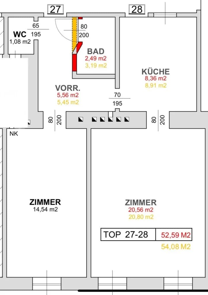 2-Zimmer-Wohnung kaufen in Wien – 53 m², € 185.000 – Bild 14 von 14
