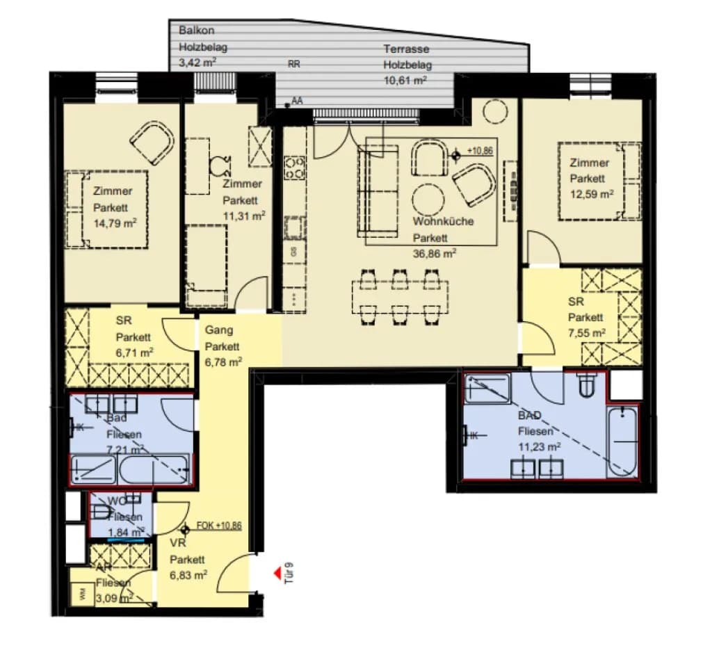 4-Zimmer-Wohnung kaufen in Wien – 127 m², € 948.000 – Bild 24 von 24