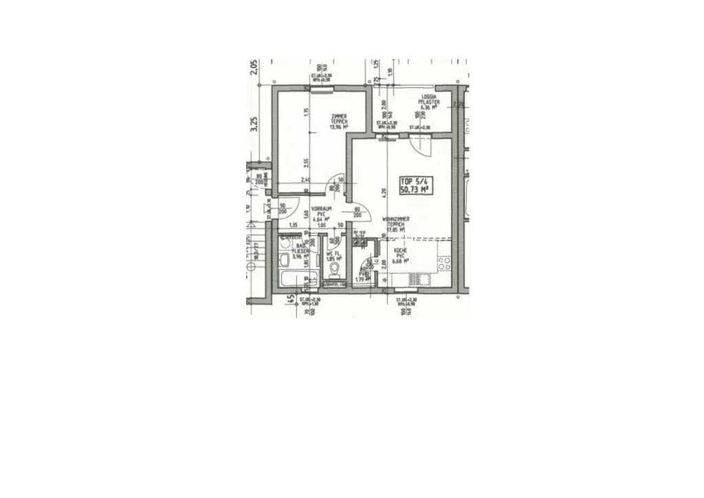2-Zimmer-Wohnung mieten in Lilienfeld – 50,73 m², € 384 – Bild 4 von 4
