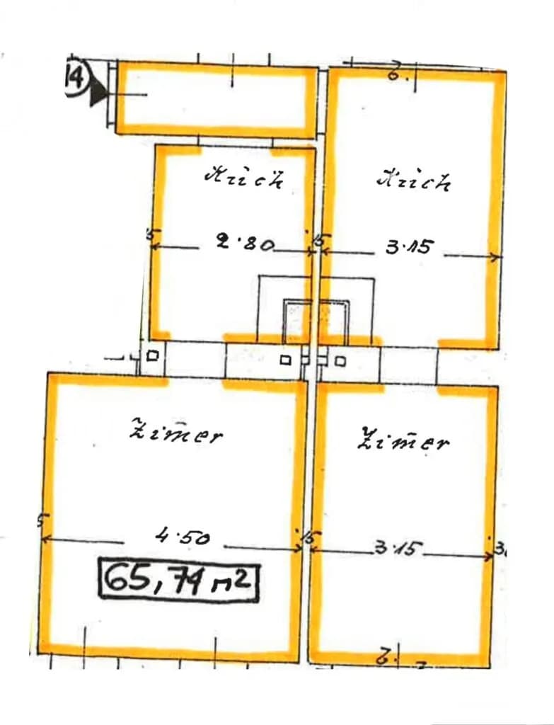 2-Zimmer-Wohnung kaufen in Wien – 65,74 m², € 132.000 – Bild 4 von 4