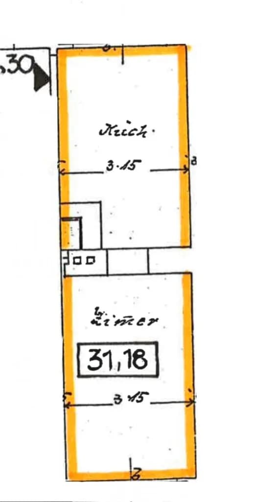 1-Zimmer-Wohnung kaufen in Wien – 31,82 m², € 64.000 – Bild 5 von 5