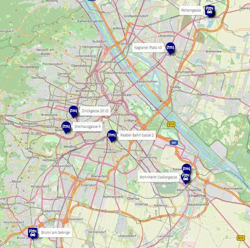 Wohnung mieten in Wien – 15 m², € 490 – Bild 6 von 6