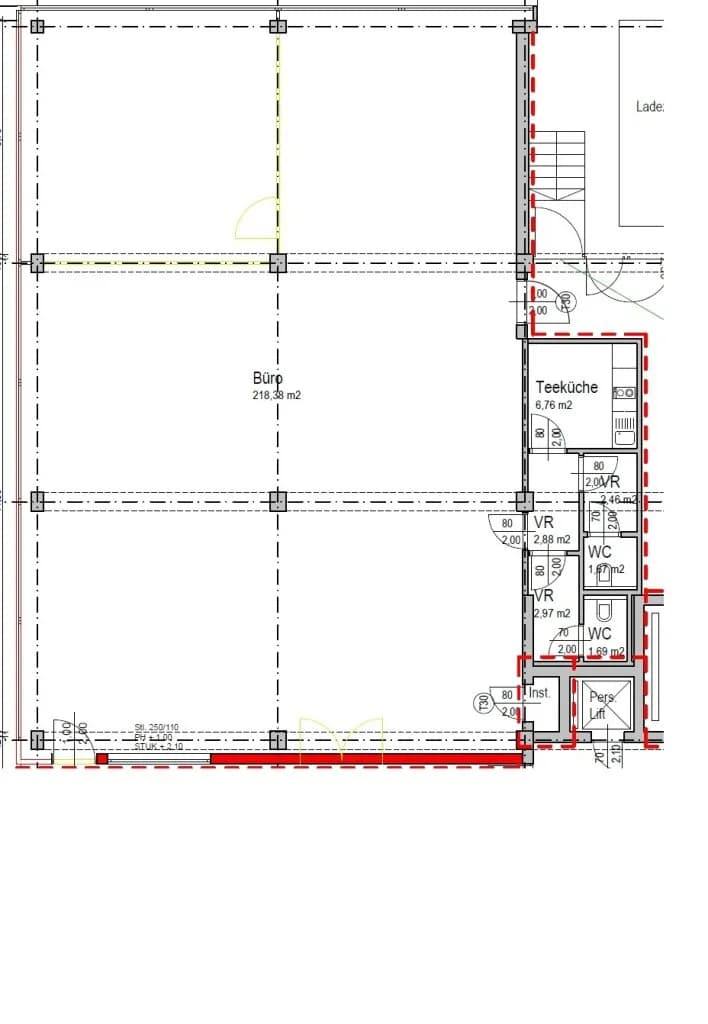 Gewerbeimmobilie mieten in Salzburg Stadt – 237 m², € 17 – Bild 2 von 2