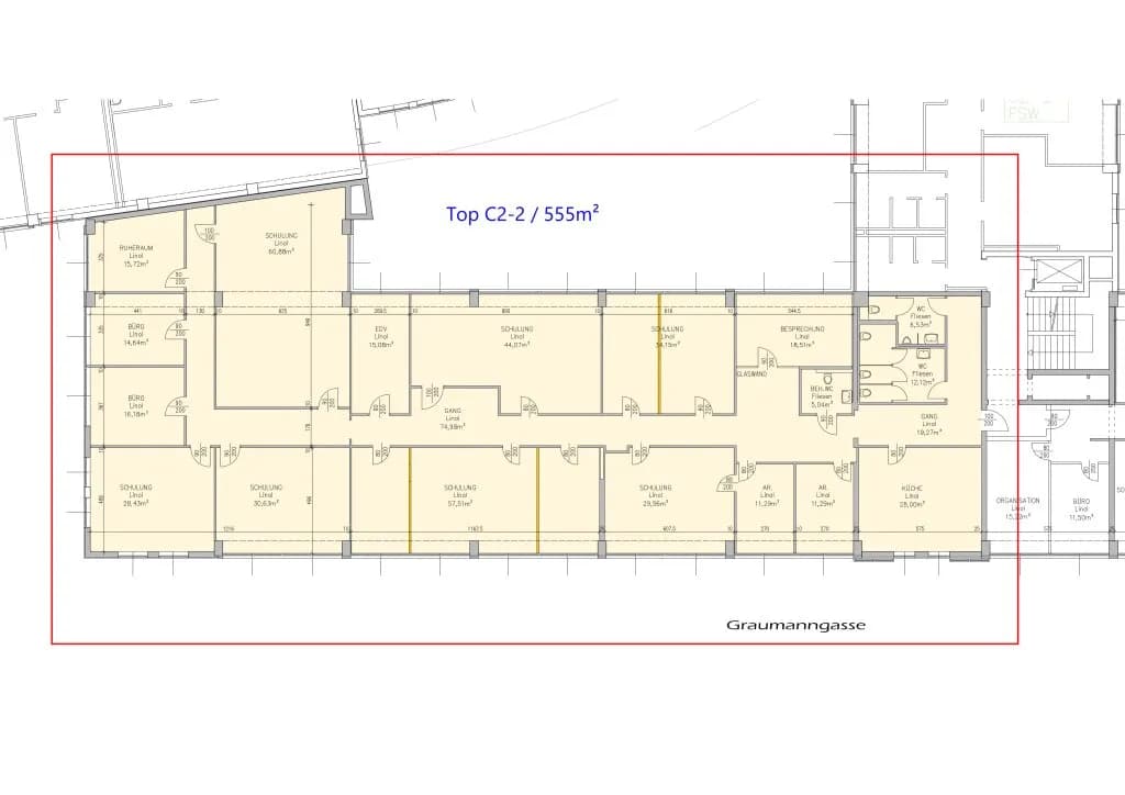 Gewerbeimmobilie mieten in Wien – 555 m², € 11 – Bild 11 von 11