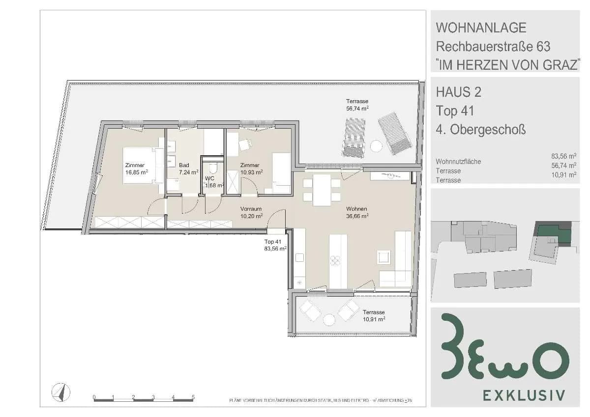 3-Zimmer-Wohnung kaufen in Graz – 83,56 m², € 899.000 – Bild 16 von 16