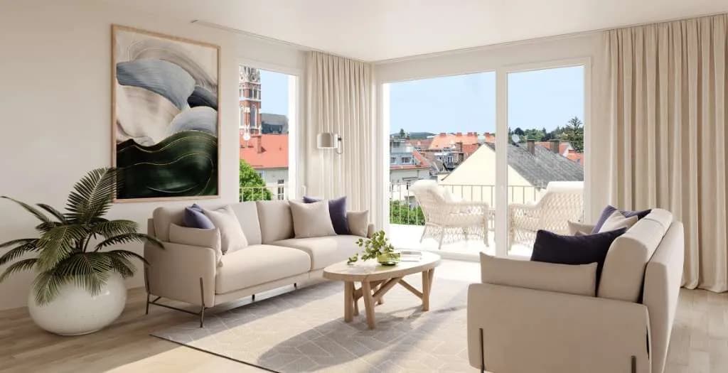 1-Zimmer-Wohnung kaufen in Graz – 32,89 m², € 233.000 – Bild 12 von 15