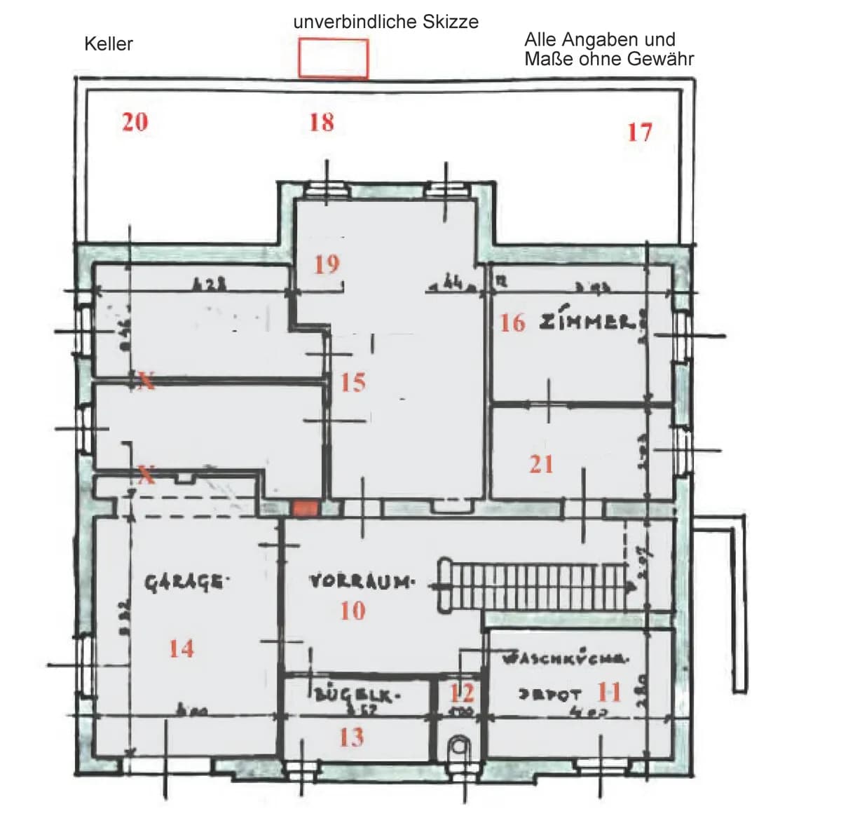 10-Zimmer-Haus mieten in Wien – 517,36 m², € 7.000 – Bild 23 von 23