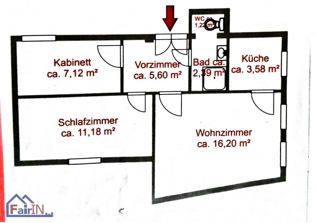 5-Zimmer-Wohnung kaufen in Wien – 88 m², € 344.500 – Bild 11 von 12