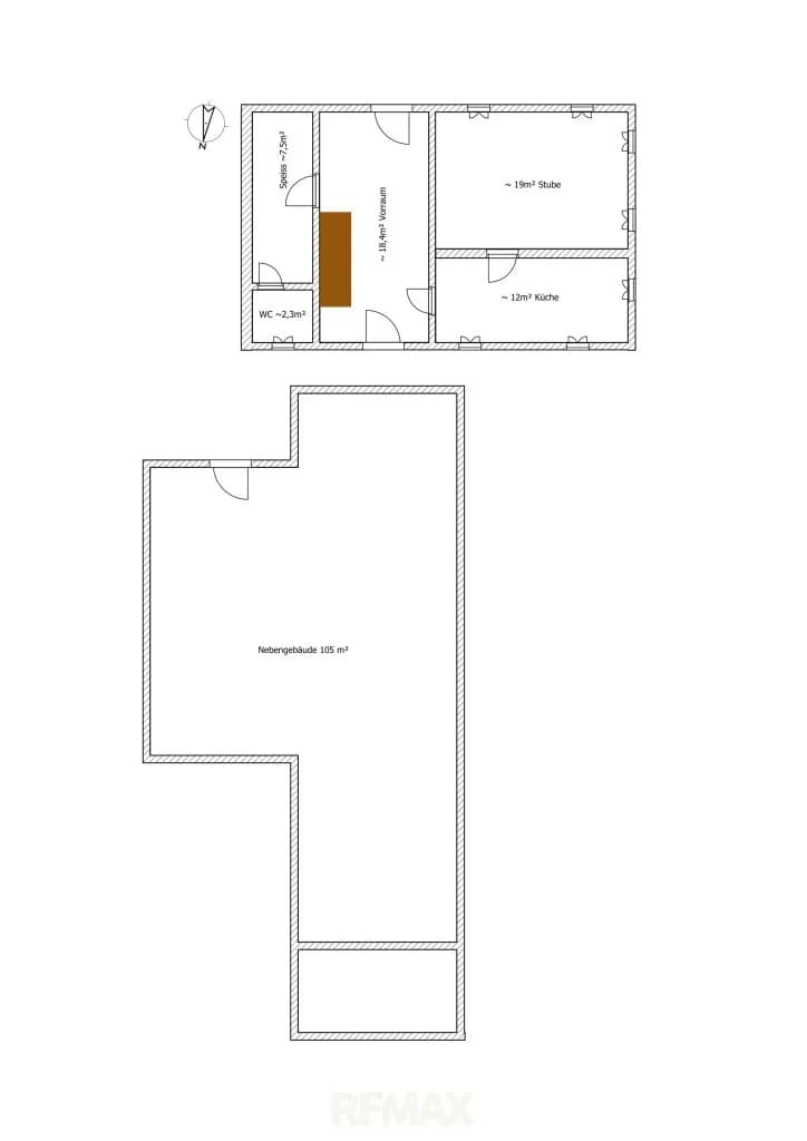 7-Zimmer-Haus kaufen in Bruck-Mürzzuschlag – 108,2 m², € 68.000 – Bild 29 von 29