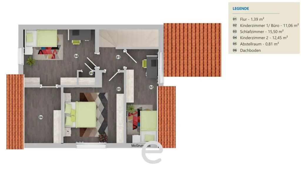 4-Zimmer-Haus kaufen in Wels – 97 m², € 379.000 – Bild 21 von 22