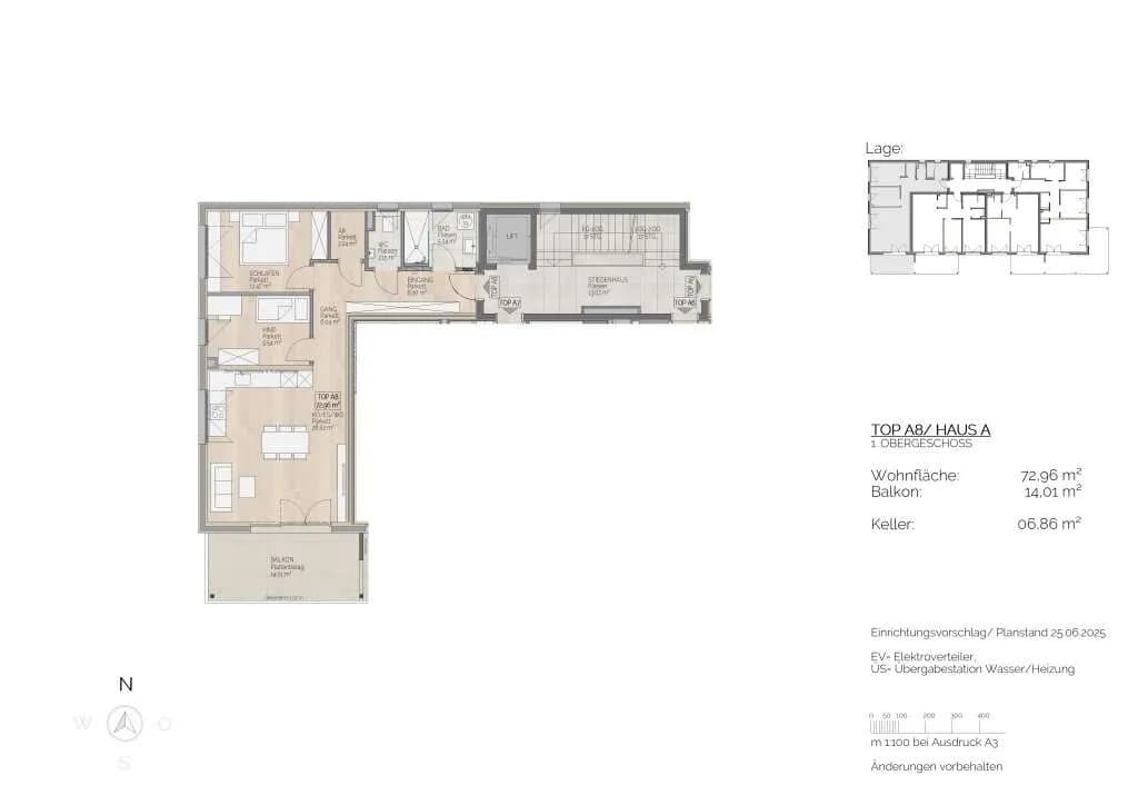 3-Zimmer-Wohnung kaufen in Vöcklabruck – 72,96 m², € 587.500 – Bild 5 von 6