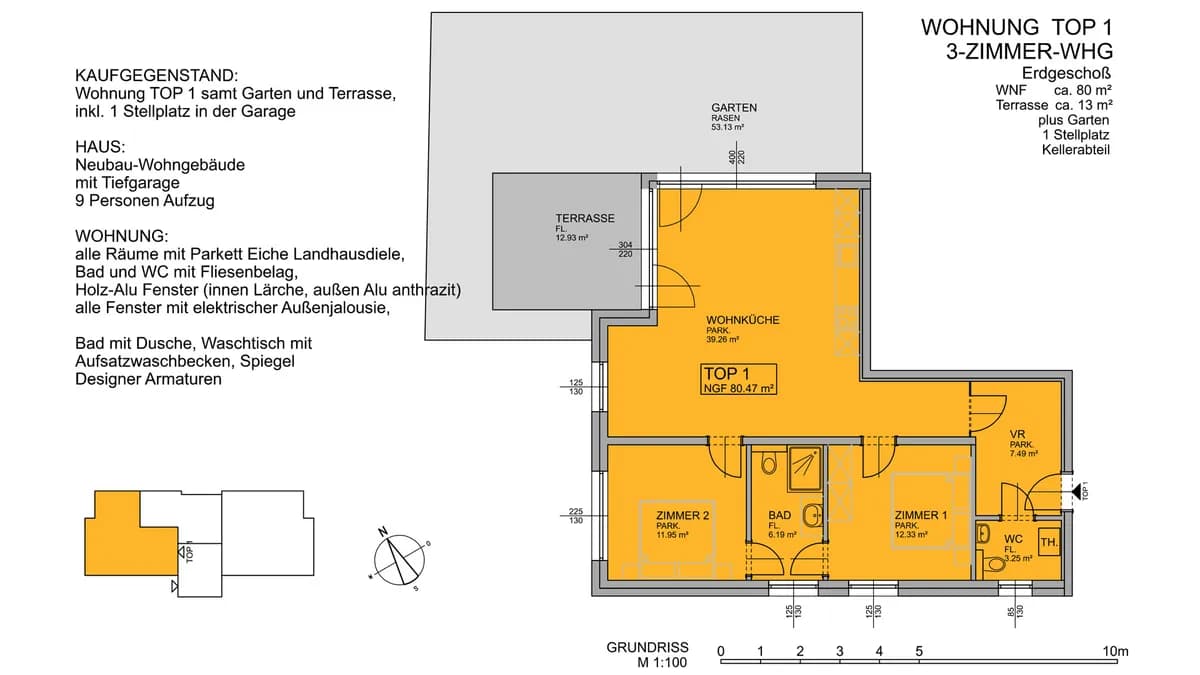 3-Zimmer-Wohnung kaufen in Kitzbühel – 80 m², € 1.490.000 – Bild 11 von 12
