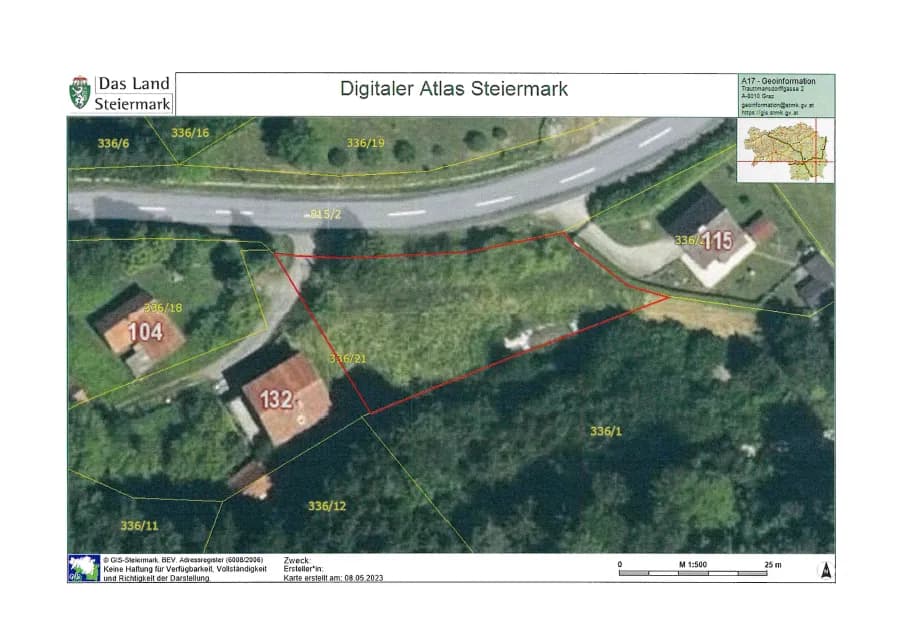 Grundstück kaufen in Südoststeiermark – 1 046 m², € 51.254 – Bild 9 von 9
