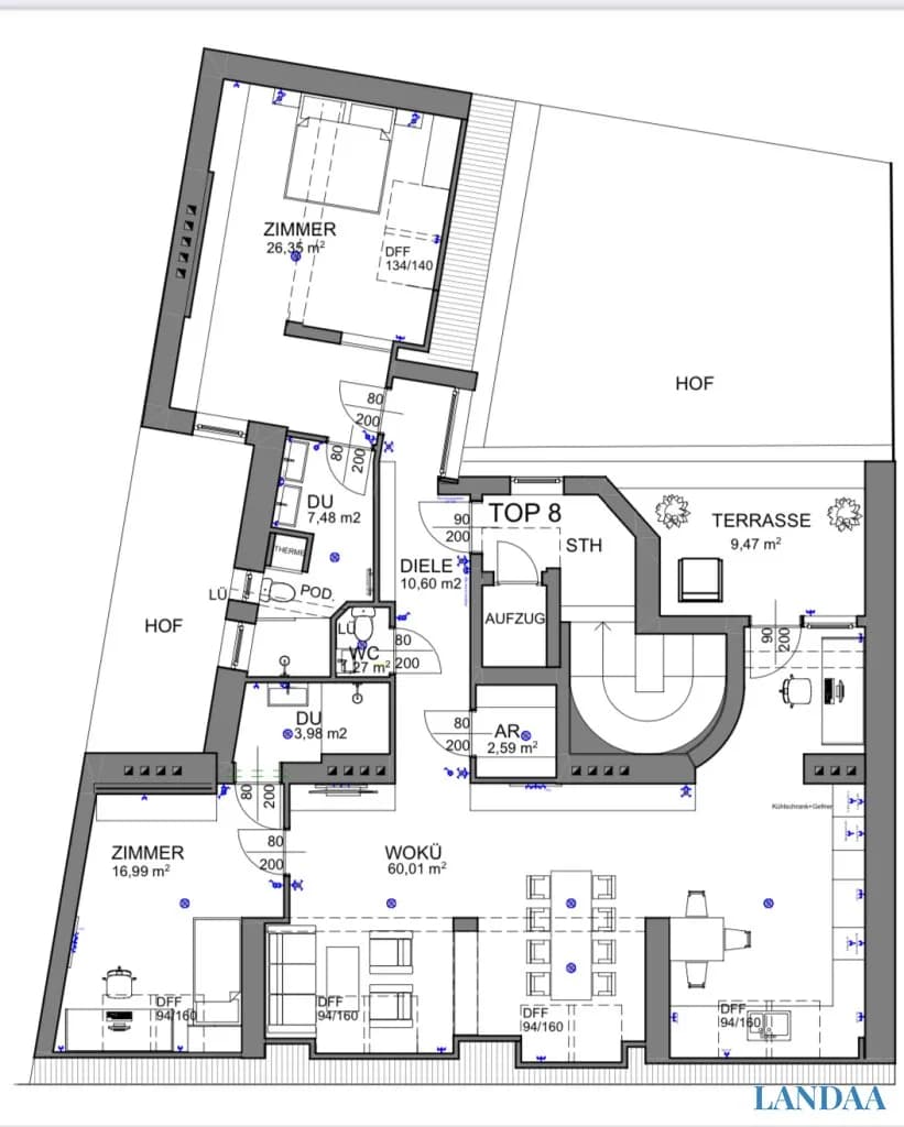 3-Zimmer-Wohnung kaufen in Wien – 133,88 m², € 960.000 – Bild 25 von 25