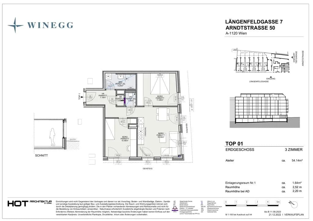 Immobilie kaufen in Wien – 54,15 m², € 217.400 – Bild 10 von 10