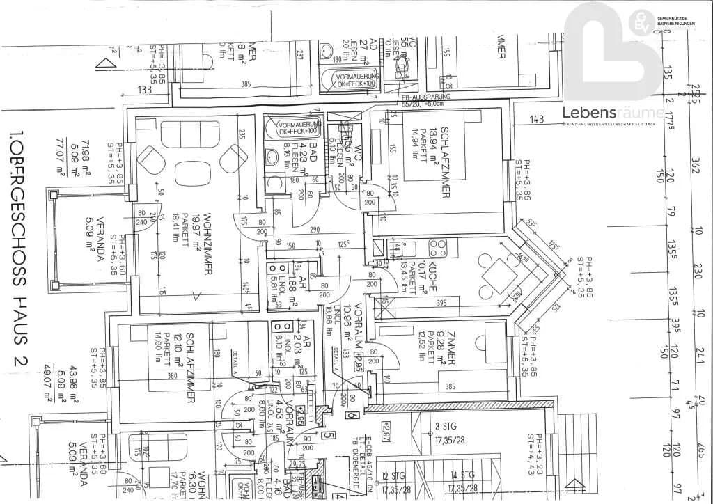 3-Zimmer-Wohnung mieten in Freistadt – 76,95 m², € 871 – Bild 7 von 7