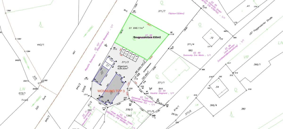 Grundstück kaufen in Klagenfurt Land – 650 m², € 60.000 – Bild 8 von 9