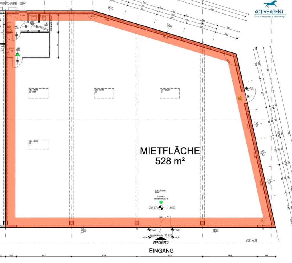 Gewerbeimmobilie mieten in Neunkirchen – 528 m², € 5.800 – Bild 9 von 10