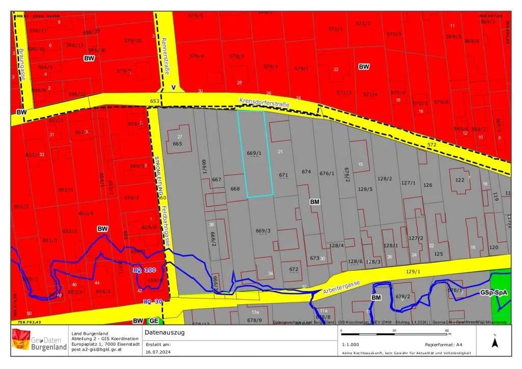 Grundstück kaufen in Mattersburg – 724 m², € 149.000 – Bild 6 von 7