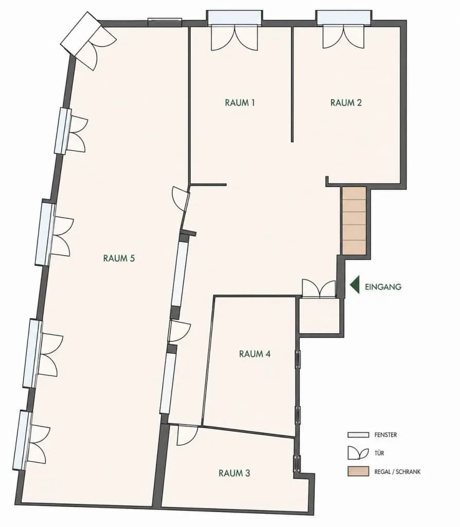 5-Zimmer-Wohnung mieten in Wien – 235,62 m², € 6.998 – Bild 31 von 31