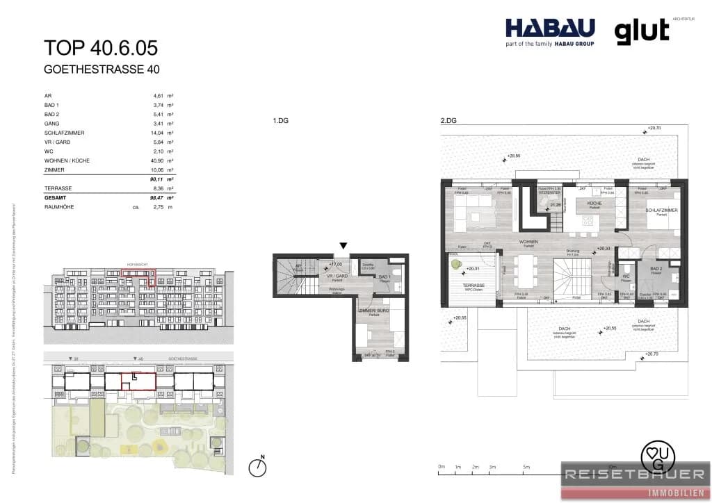 4-Zimmer-Wohnung kaufen in Linz – 90,11 m², € 720.000 – Bild 6 von 6
