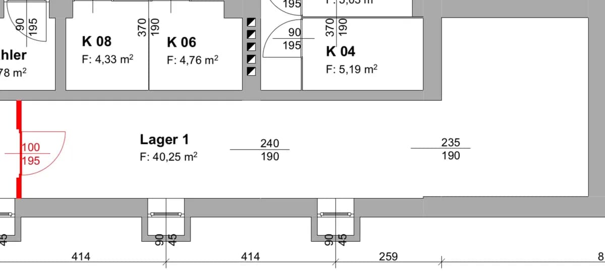1-Zimmer-Immobilie mieten in Klagenfurt – 40 m², € 390 – Bild 2 von 2